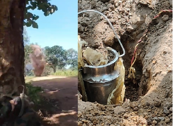 जवानों ने नक्सलियों की साजिश को किया नाकाम, 2 IED बम किया डिफ्यूज