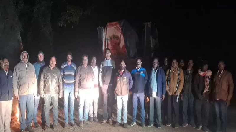उदंती-सीतानदी टाइगर रिजर्व में तेंदुआ शिकारियों के फंदे से बचाया गया, समय पर इलाज से बची जान