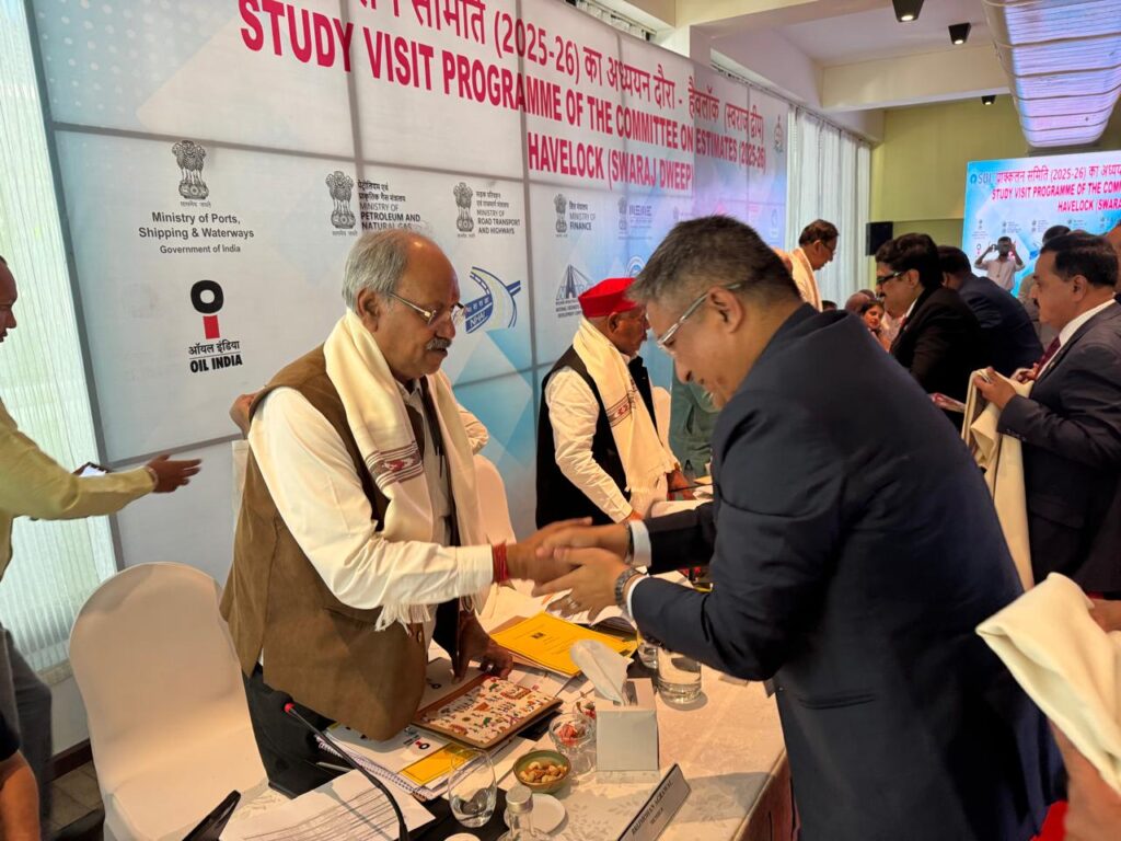 सांसद बृजमोहन अग्रवाल का अंडमान-निकोबार दौरा: पोर्ट विकास एवं नेट जीरो पहल की समीक्षा