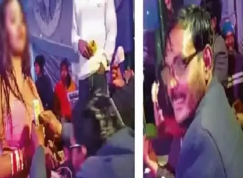 CG News: डांसर पर पैसे उड़ाने वाले रोजगार सहायक बर्खास्त, वीडियो वायरल होने के बाद हुई कार्रवाई
