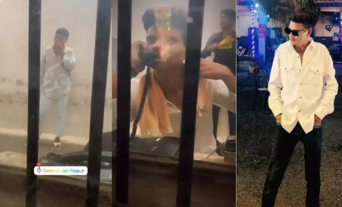 रायपुर सेंट्रल जेल में बंद प्रेमी से मिलने पहुंची युवती, मुलाकात का वीडियो बनाकर किया वायरल, सुरक्षा व्यवस्था पर उठ रहे सवाल